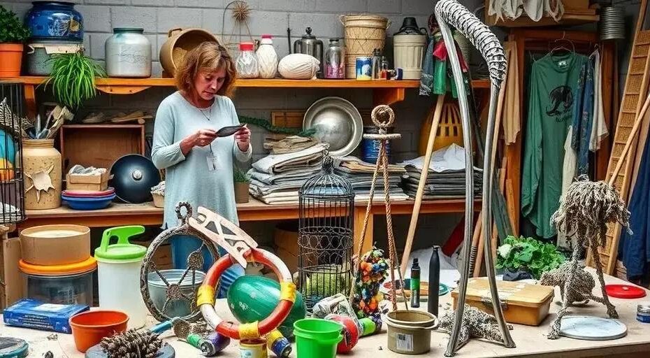 Artesanato sustentável e artistas que utilizam materiais recicláveis: transforme lixo em arte!