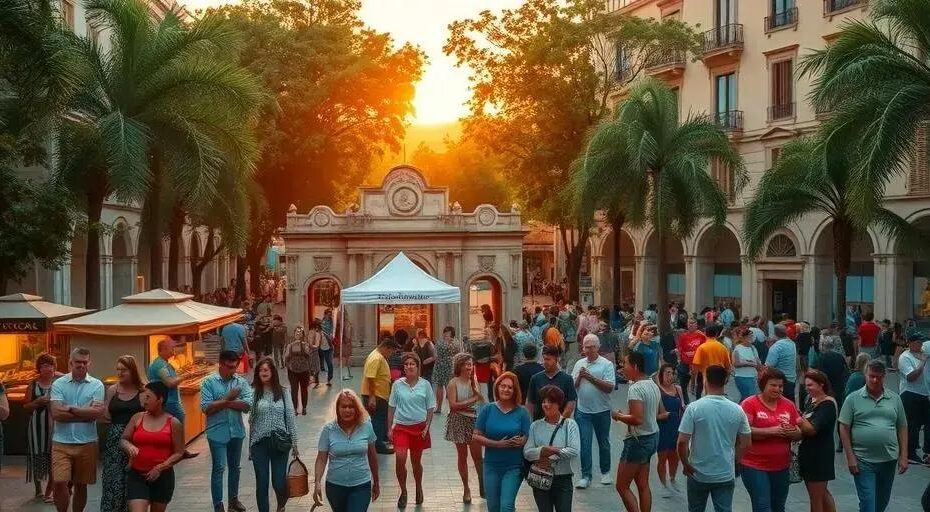 A importância da praça central como ponto de encontro cultural: por que importa