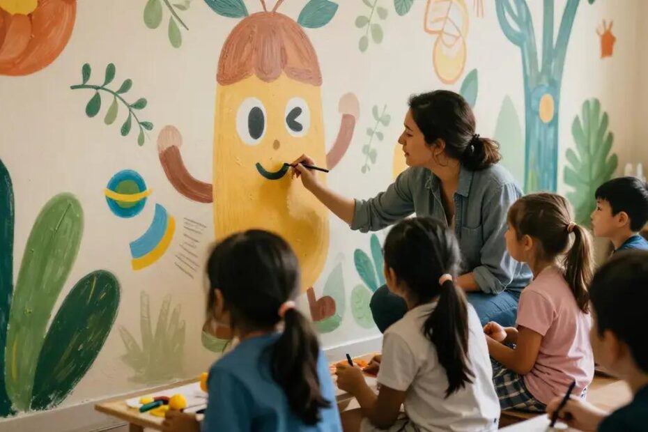 A importância da arte na educação local: práticas que transformam escolas